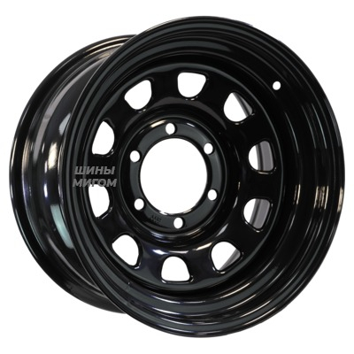 ZEPP 4х4 8x16/6x139.7 ET-10 D110 Toyota Hilux 2.5D, 3.0D Semicircle Gloss Black