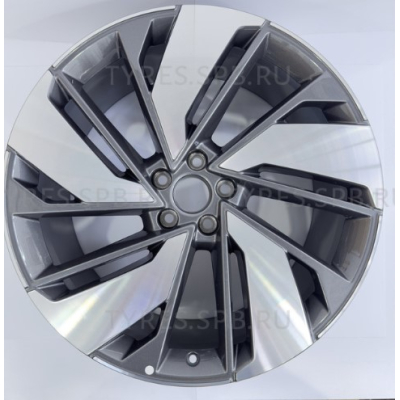 Original 8.5x21/5x112 ET40 D66.6 AUDI Q5 E-TRON (БЕЗ СТУПИЧНОГО КОЛПАЧКА) перед Gray FP