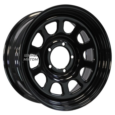 ZEPP 4х4 8x17/5x139.7 ET-19 D110 УАЗ Semicircle Gloss Black