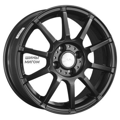 Скад 6x15/4x100 ET40 D60.1 Акита (КЛ285) Черный бархат